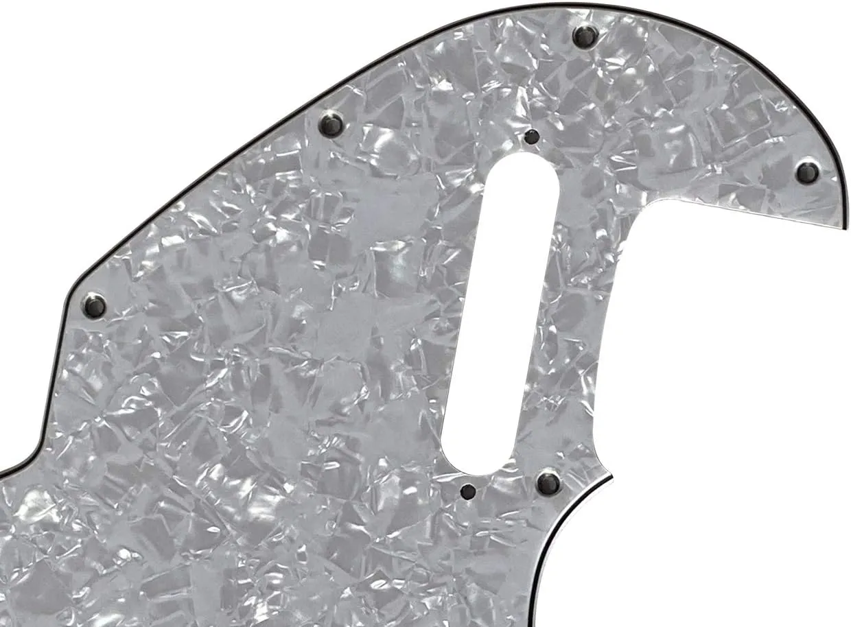 For Suhr Classic T Antique Telecaster Guitar Pickguard Scratch Plate (4 Ply White Pearl)