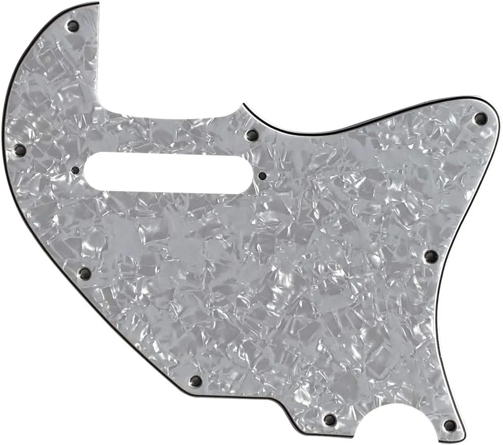 For Suhr Classic T Antique Telecaster Guitar Pickguard Scratch Plate (4 Ply White Pearl)