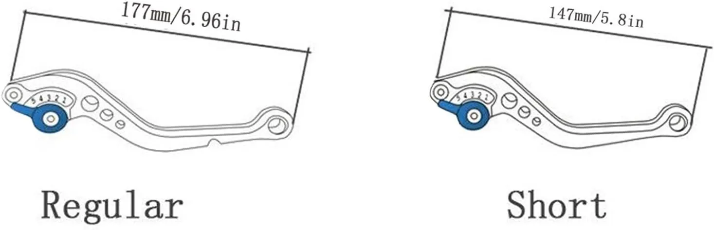for V&ESPA GTS 125 250 300 GTS125 GTS250 GTS300 / Granturismo 125/ Granturismo 200 CNC Short/Long Scooter Disc Brake Levers