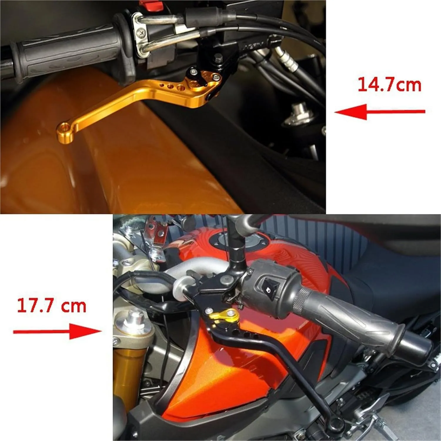 for V&ESPA GTS 125 250 300 GTS125 GTS250 GTS300 / Granturismo 125/ Granturismo 200 CNC Short/Long Scooter Disc Brake Levers
