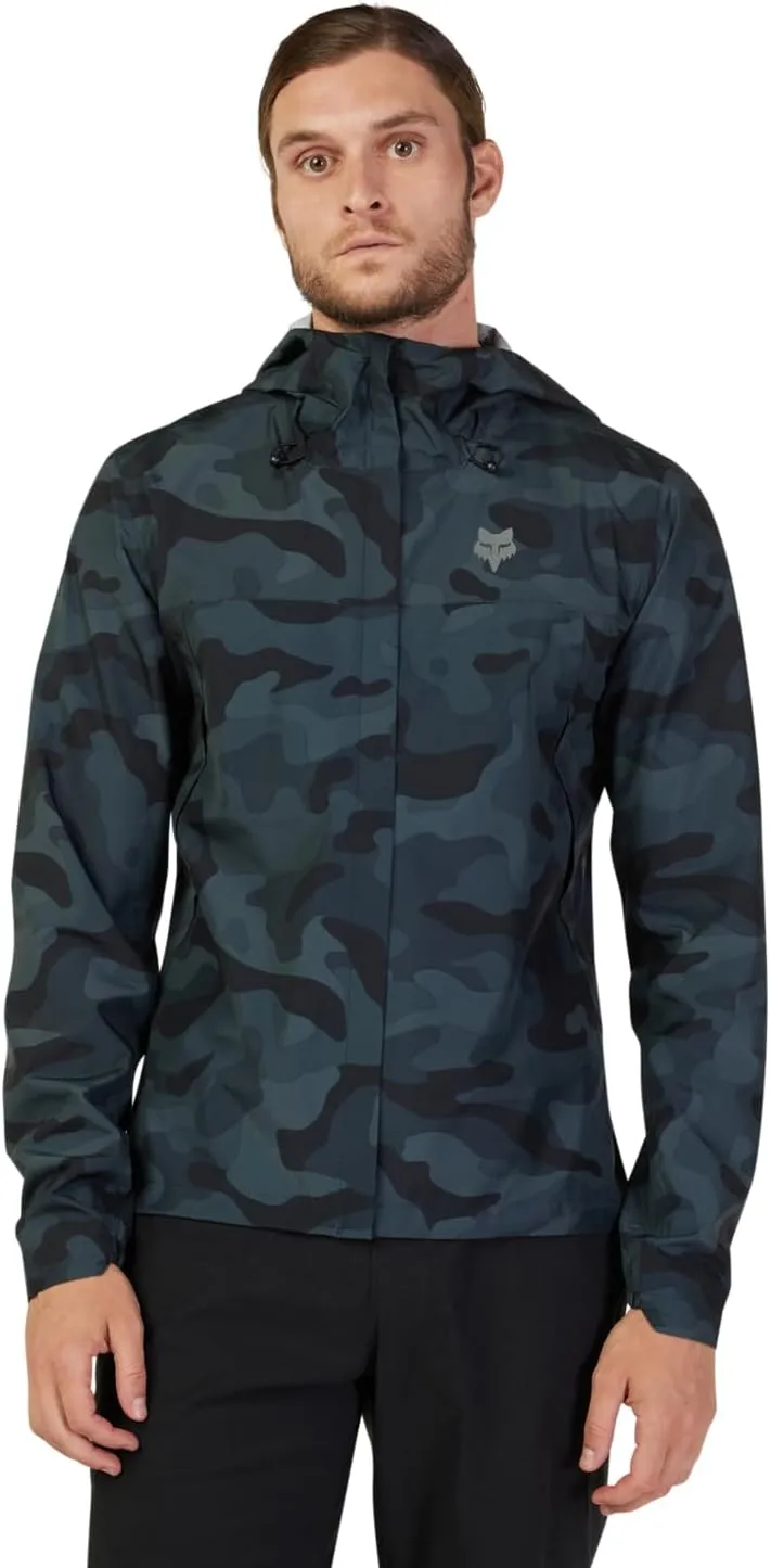 Fox Racing RANGER 2.5L WATER MOUNTAIN BIKE JACKET, BLACK CAMO, X-Small