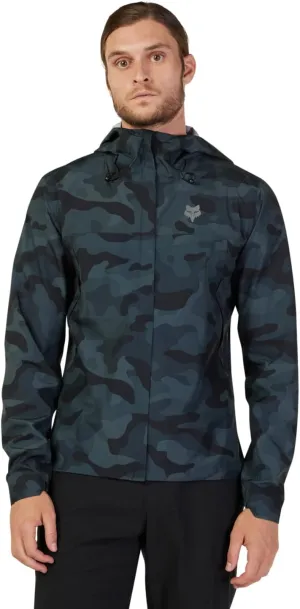 Fox Racing RANGER 2.5L WATER MOUNTAIN BIKE JACKET, BLACK CAMO, X-Small