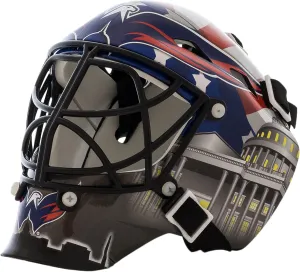 Franklin Sports NHL Team Logo Mini Hockey Goalie Mask with Case - Collectible Goalie Mask with Official NHL Logos and Colors