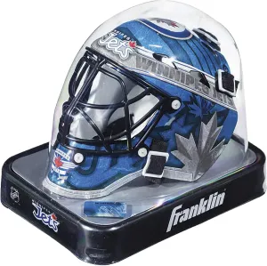 Franklin Sports NHL Team Logo Mini Hockey Goalie Mask with Case - Collectible Goalie Mask with Official NHL Logos and Colors