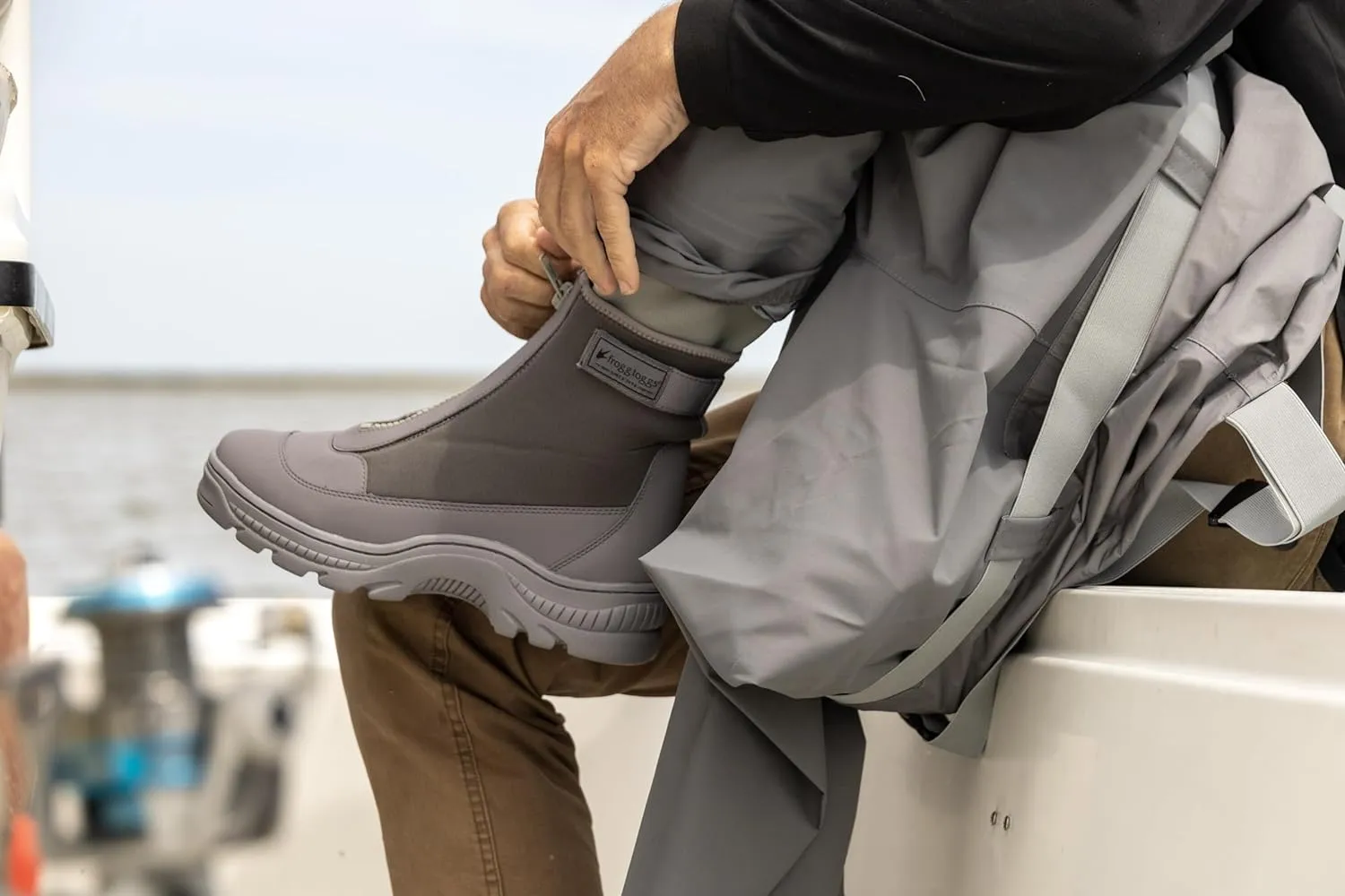 FROGG TOGGS Men's Aransas II Neoprene Surf & Sand Waterproof Fishing Wading Boot for Fishing