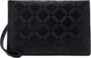 FSD.WG Mens Clutch Bag Man Purse Handbag 12 inches Large Hand Bag Big Clutch Wallet