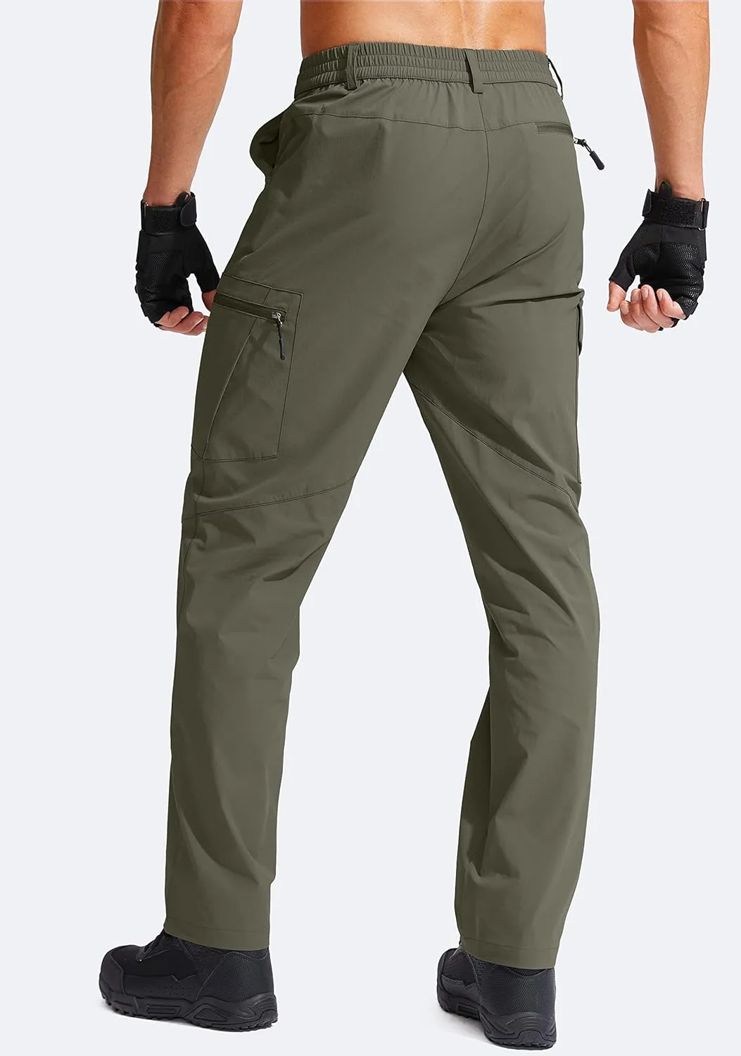 G Gradual Men's Hiking Cargo Pants Water Resistant Quick Dry Lightweight Outdoor Tactical Pants for Men with Multi Pocket