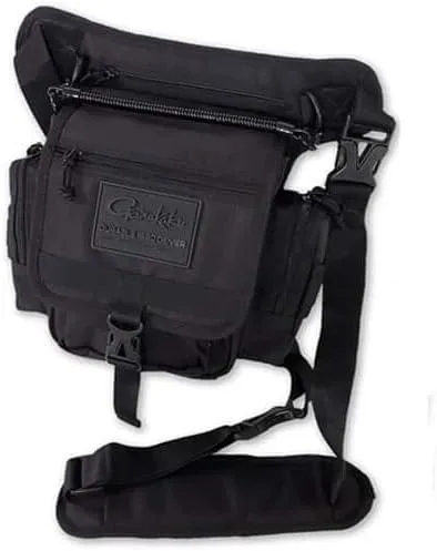 Gamakatsu Shoulder Bag Tackle Storage, Black, One Size (BAG006)