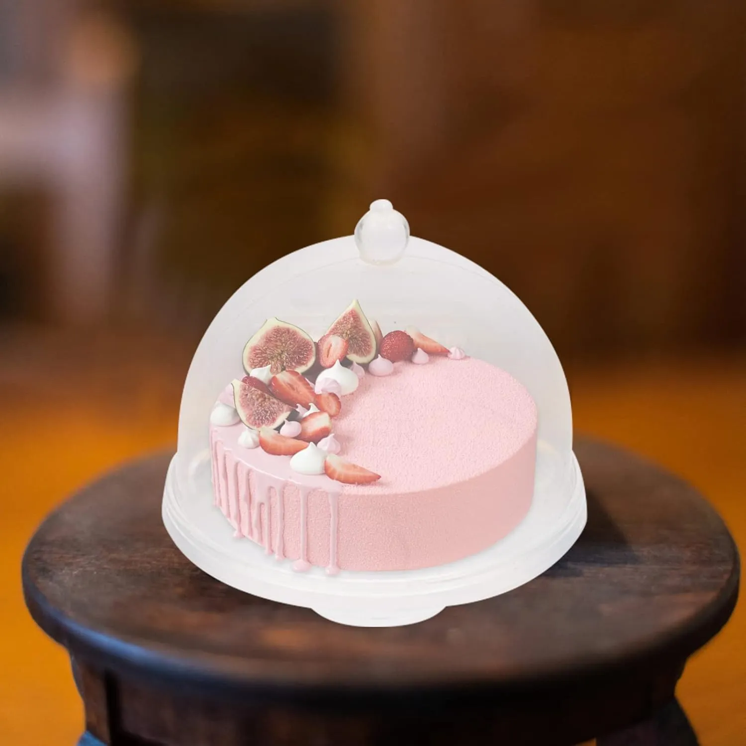 Garneck 5sets 2pcs Miniature Cake Stands Dessert Display for Dollhouses Fun Decorative Accessories Lightweight Mini Stuff 2pcs*5