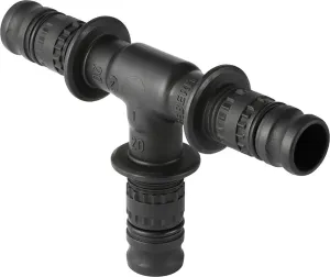 Geberit 624.310.00.5 Mepla Intermediate Equal Tee Fitting Grey