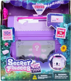 Goliath Secret Findees Magic Mailbox Purple | Includes Either Hailee or Zoee | Discover 10  Surprises Inside | Recommended for Ages 4 