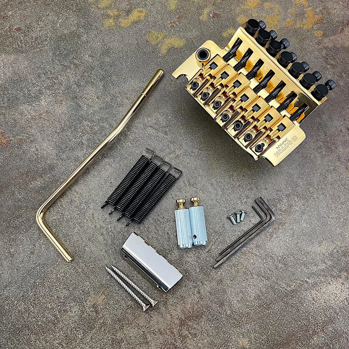 Gotoh Floyd Rose 7-String Lic. Bridge - Gold - PGE1996T7G