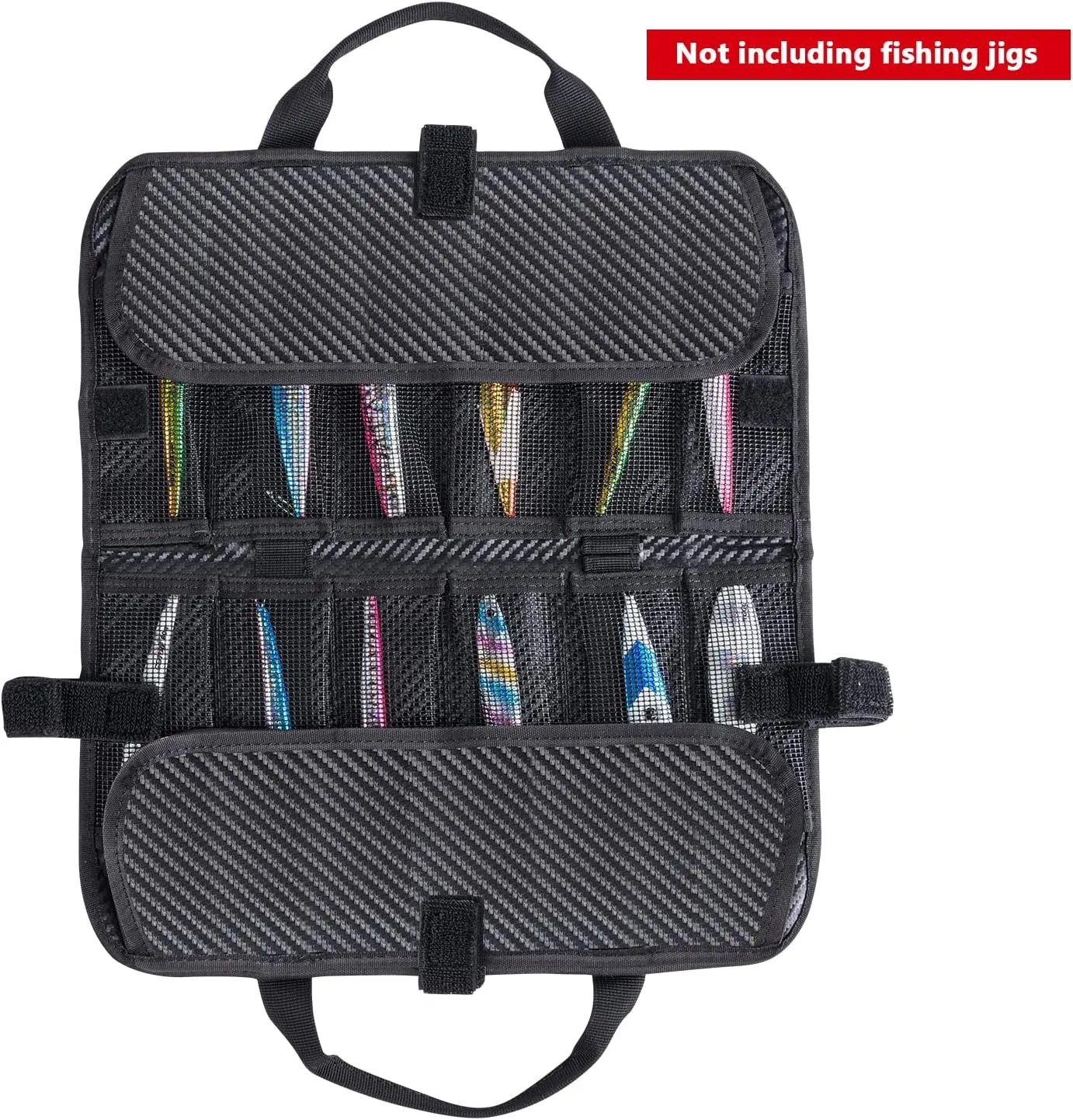 Goture Portable Lure Organizer - Fishing Storage Tackle Gear Accessories Bag