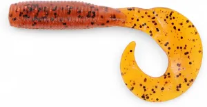 Grub Single Curly Tail 5 Inch Baits 9003 Fire Craw Fishing Gear Lures Bait for Fishing Swimbaits Accessories Lifelike Tackles Rigs