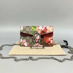 Gucci Dionysus Mini Floral Canvas Crossbody Bag - Preloved, Multicolor
