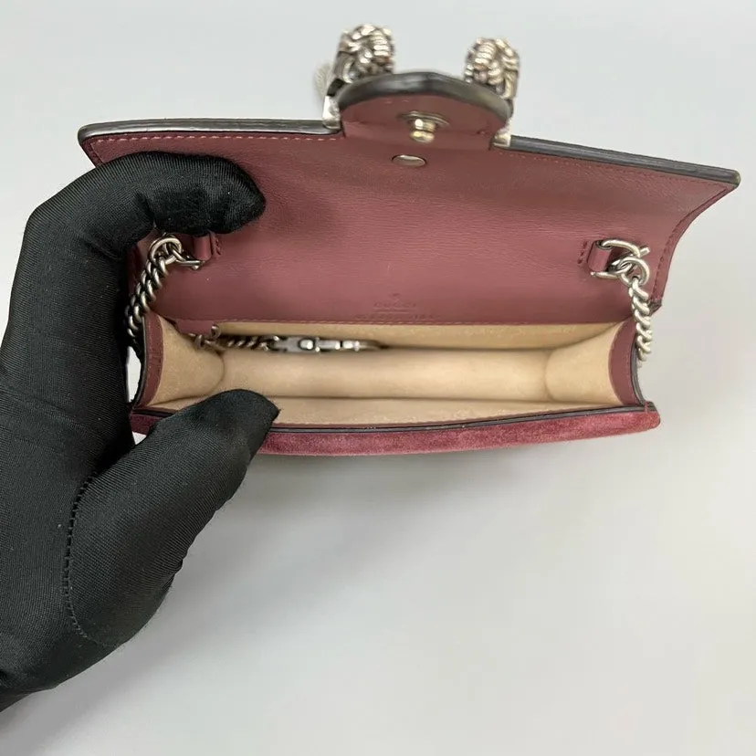 Gucci Dionysus Mini Floral Canvas Crossbody Bag - Preloved, Multicolor