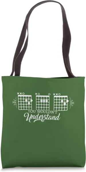 Guitar Dad chord funny Tote Bag