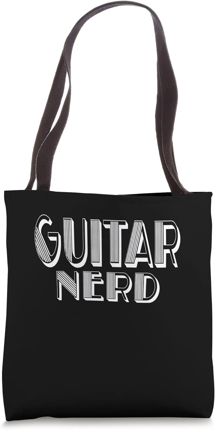 Guitar Nerd Guitar Geek Tote Bag