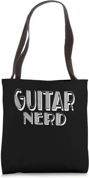 Guitar Nerd Guitar Geek Tote Bag