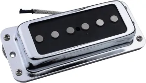 Guyker Alnico V Neck Pickup & Ring Assembly for Rickenbacker Guitar Replacement Parts Chrome