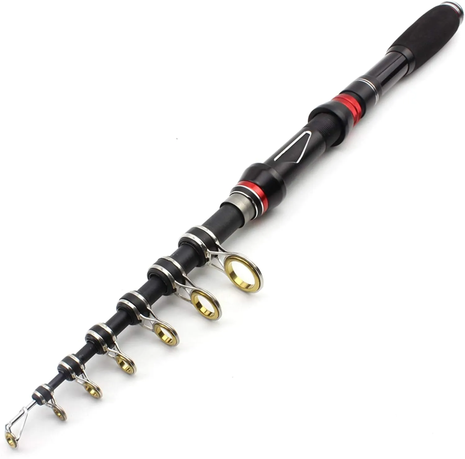 H/A ZYHYD Sea Rod Portable Ultra Short Fishing Rod Carbon Fishing Rod Telescopic Travel Fishing Rod Bait 30-60g Throwing Tackle (1.5m-2.4m) ZYHYD (Size : 2.0cm)