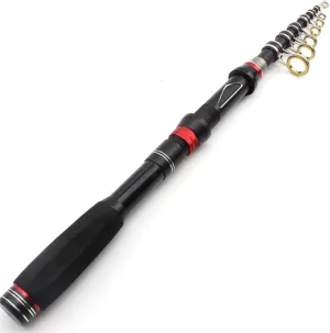 H/A ZYHYD Sea Rod Portable Ultra Short Fishing Rod Carbon Fishing Rod Telescopic Travel Fishing Rod Bait 30-60g Throwing Tackle (1.5m-2.4m) ZYHYD (Size : 2.0cm)