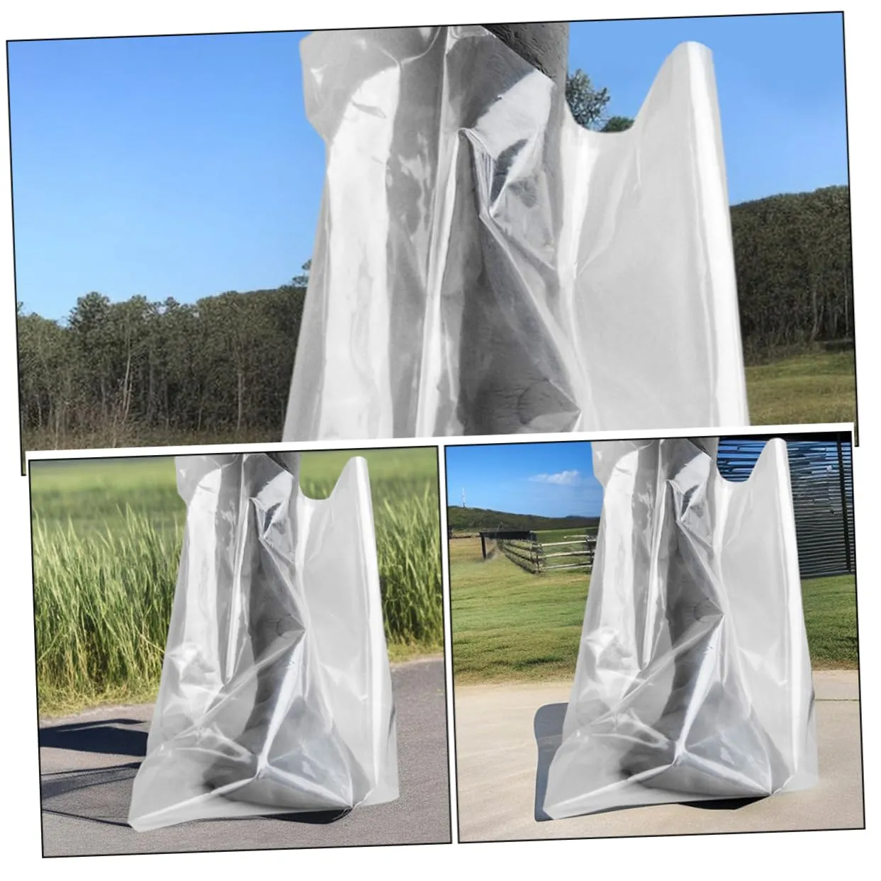 Happyyami 4 Sets Farm Horse Hoof Wrapped Soaker Stylish Hoof Caring Bag for Horses Donkeys