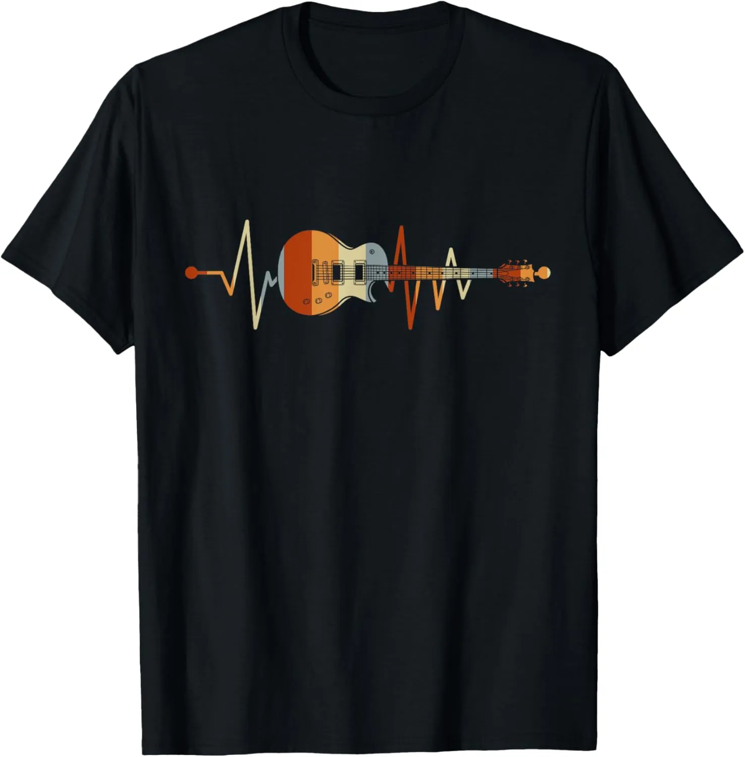 Heartbeat Guitar T-Shirt