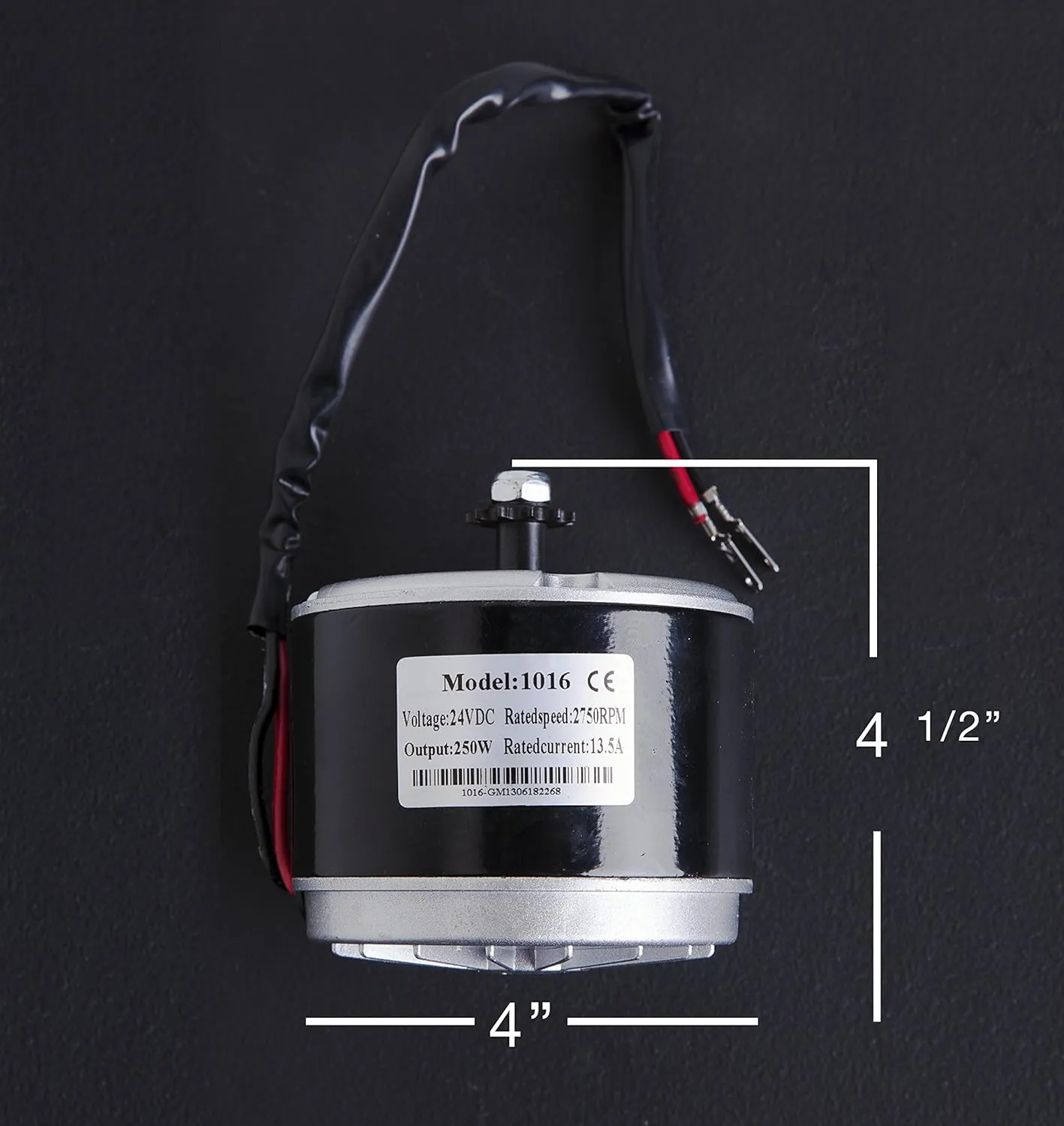 HiGear 24V 250W DC Electric Motor ZY1016 f Razor Pocket Mod Dirty Rocket Ground Force E200, E275, RX200