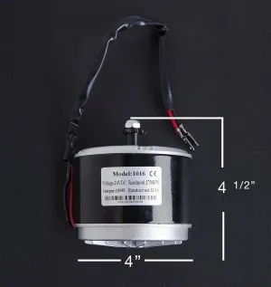 HiGear 24V 250W DC Electric Motor ZY1016 f Razor Pocket Mod Dirty Rocket Ground Force E200, E275, RX200