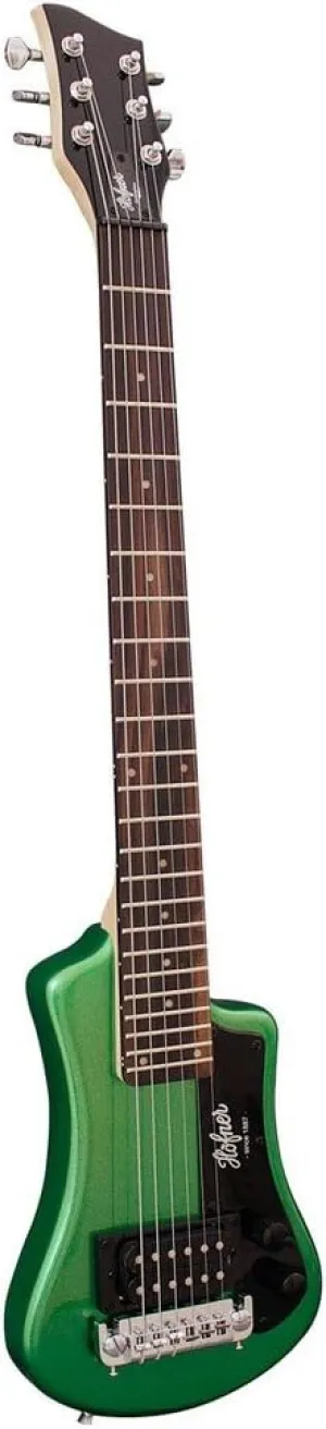 Hofner HCTSHCGO Cadillac Green Travel Electric Guitar