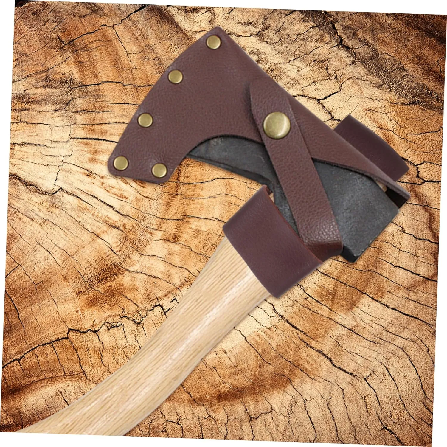 HOMSFOU Ax Storage Cover Outdoor Tools Protector Cover Outdoor Tool Cover Axe Cover Hatchet Outdoor Tools Cover