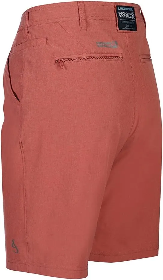 Hook & Tackle® Men's Hi-Tide | Hybrid | 4-Way Stretch | Performance Fishing Short