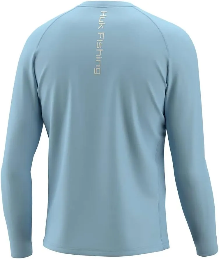 HUK Men's Pursuit Vented Long Sleeve, 30 UPF Fishing Shirt