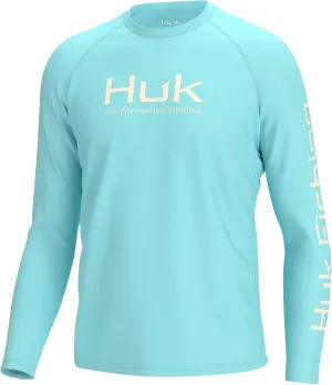 HUK Men's Pursuit Vented Long Sleeve, 30 UPF Fishing Shirt