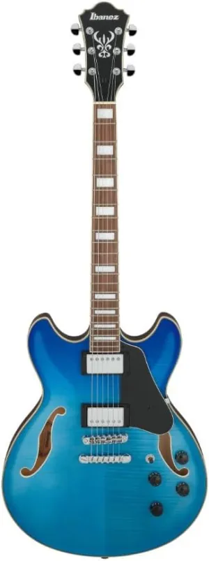 Ibanez Artcore AS73FM Semi-Hollow - Azure Blue Gradiation