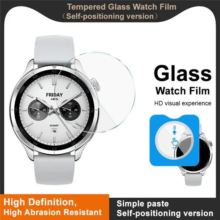 IMAK For Xiaomi Watch S4 Tempered Glass Screen Protector with Installation Tool