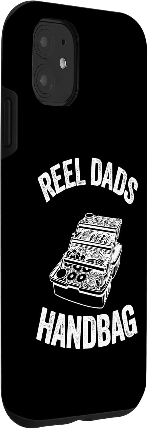 iPhone 11 Reel Dads Handbag Tackle Box Fisherman Bass Fishing Case