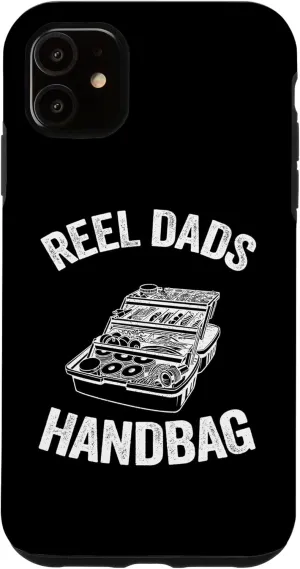 iPhone 11 Reel Dads Handbag Tackle Box Fisherman Bass Fishing Case