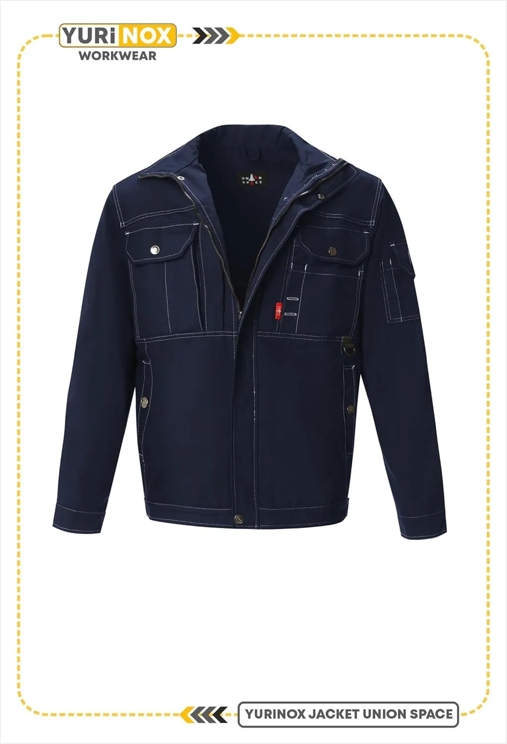Jacket Unionspace - Double-Stitched - Abrasion Resistant - Moisture Wicking - Tear Resistant - Ventilated