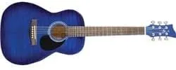 JJ43F-BLSB-A-U 22.86 cm Size Acoustic Sunburst Guitar Blue