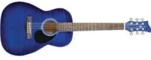 JJ43F-BLSB-A-U 22.86 cm Size Acoustic Sunburst Guitar Blue