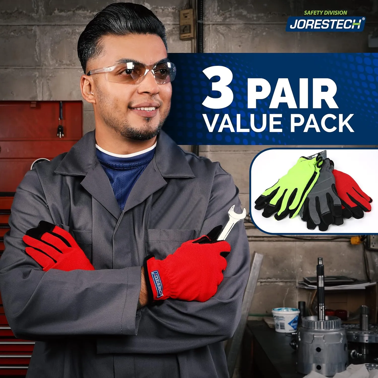 JORESTECH Work Gloves Multipurpose with touch screen technology