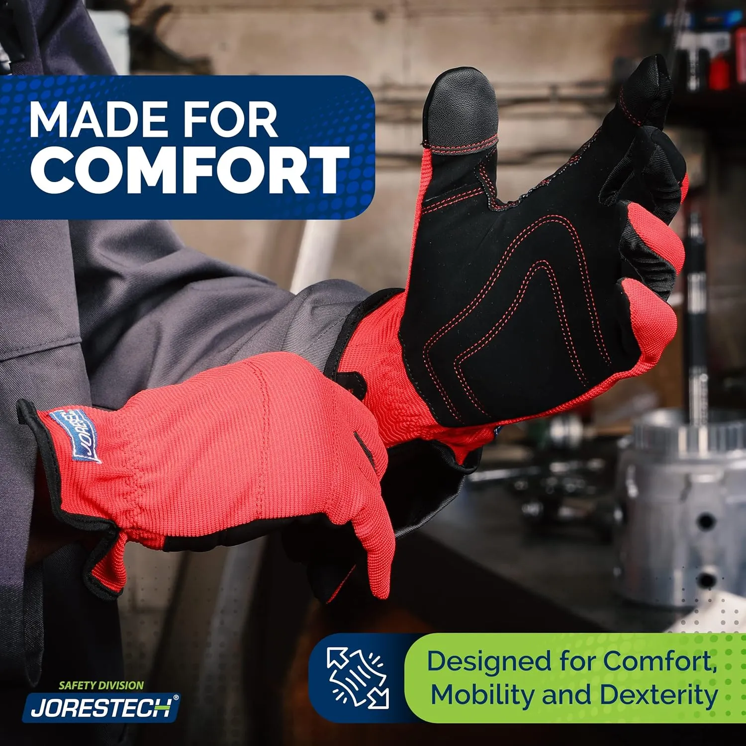 JORESTECH Work Gloves Multipurpose with touch screen technology