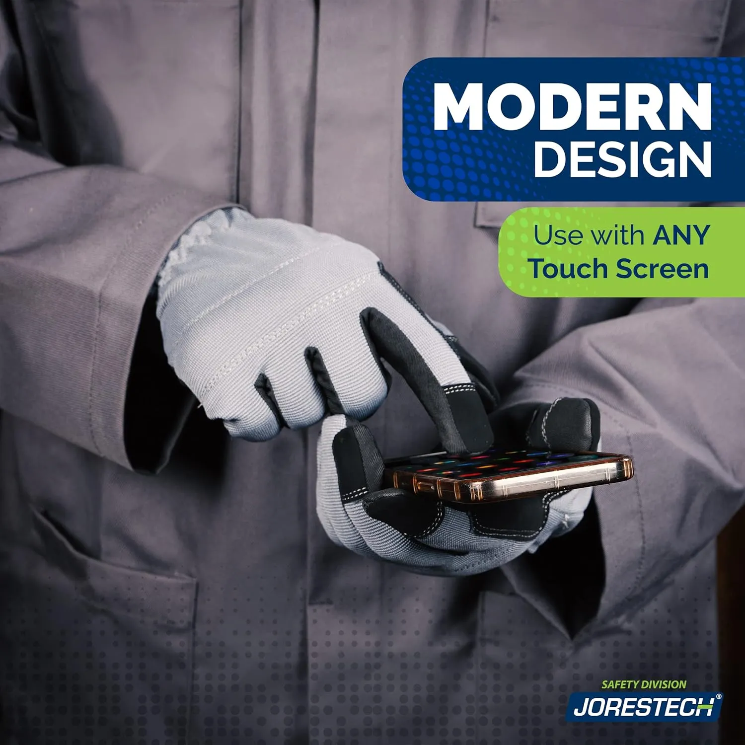 JORESTECH Work Gloves Multipurpose with touch screen technology
