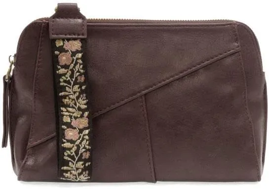 Joy Susan Woven Strap Crossbody: Gigi Wristlet