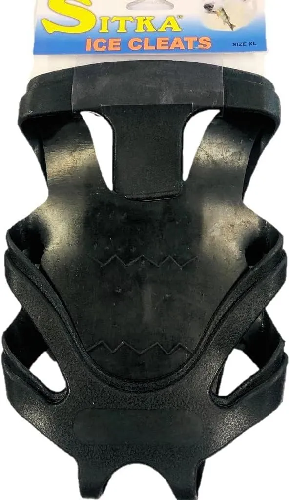K&E STOPPER LURES Rubber ICE Cleats SZ-XLG Black 1PAIR