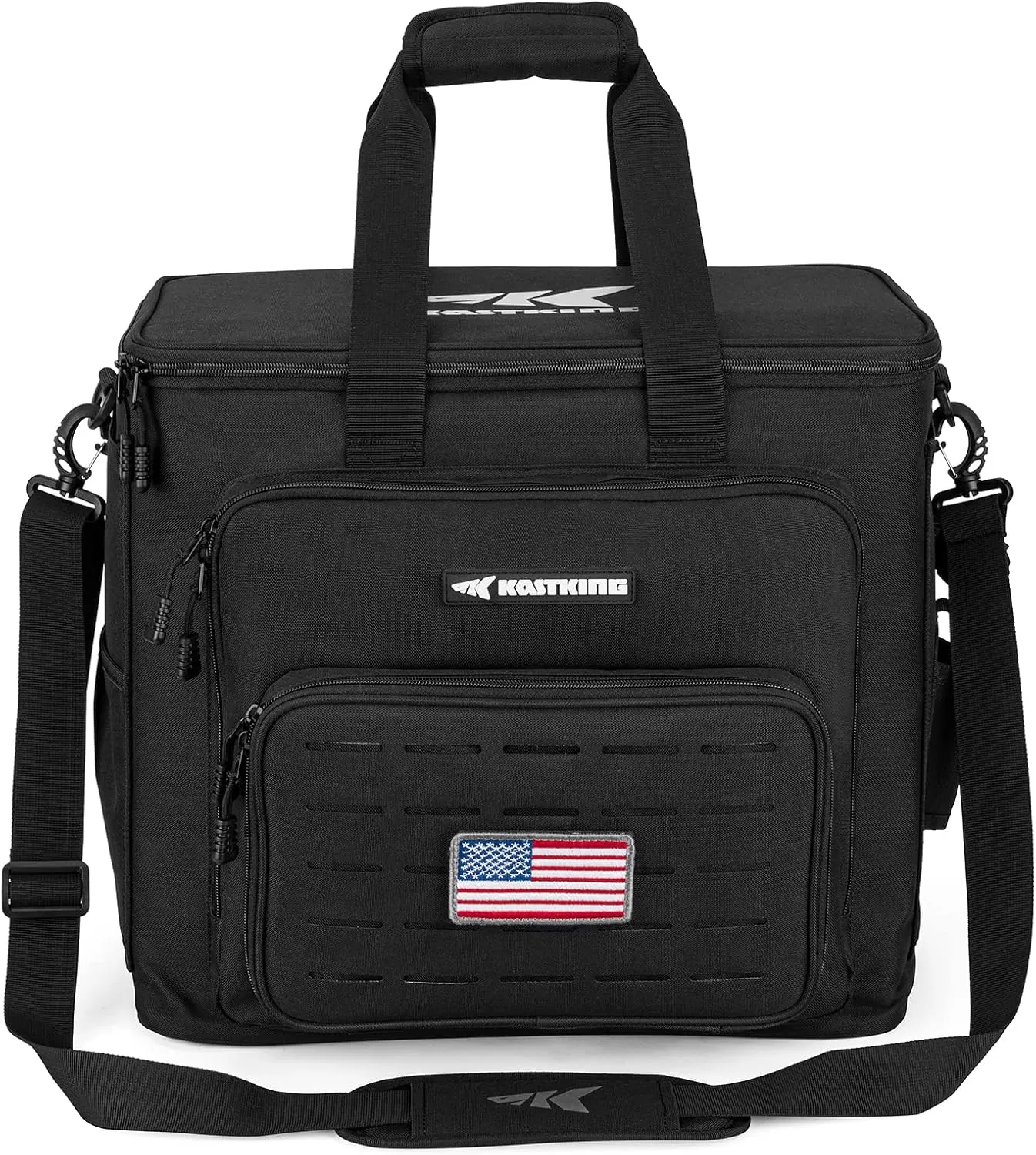 KastKing Fishing Tackle Bags - Saltwater & Freshwater Fishing Bags - Water Resistant, Padded Shoulder Strap - Gear Storage