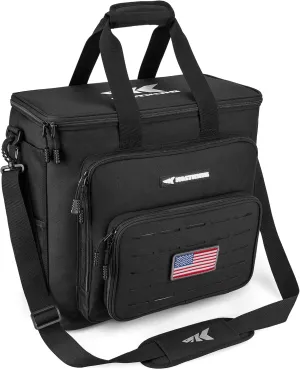 KastKing Fishing Tackle Bags - Saltwater & Freshwater Fishing Bags - Water Resistant, Padded Shoulder Strap - Gear Storage