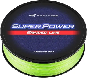 KastKing SuperPower Braided Fishing Line - Abrasion Resistant Braided Lines – Incredible Superline – Zero Stretch – Smaller Diameter – A Must-Have!